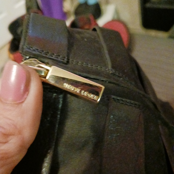 Herve Leger black leather side zip open toe ankle boot made in Italy 38.5 - Picture 10 of 13